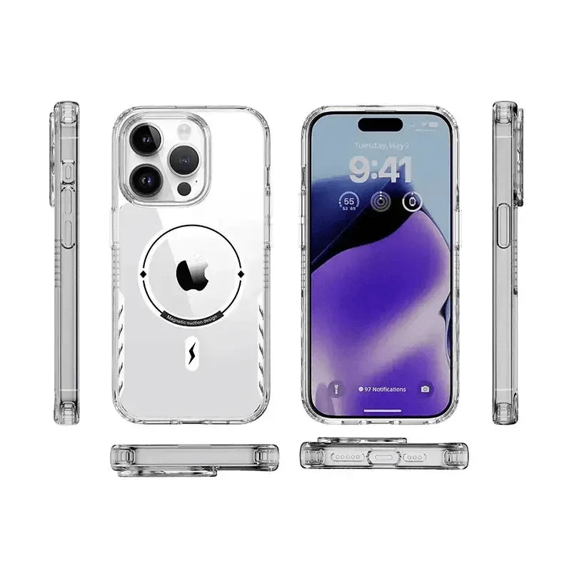Magnetic Suction Ultra Strong Magsafe Case for iPhone 15 Pro