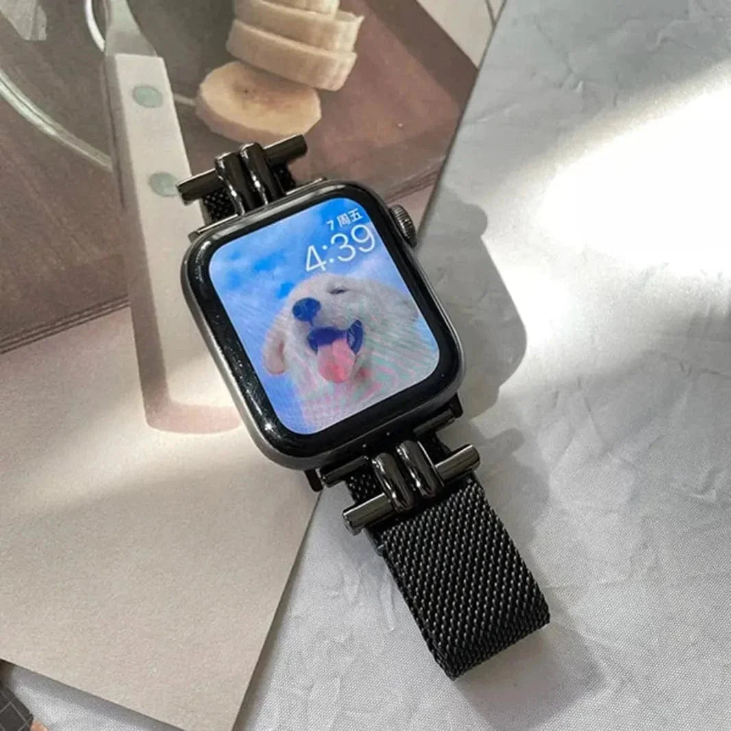 Magnetic Women Milanese Bracelet for Apple Watch 42 | 44 | 45 | Ultra 49 | 46mm S10