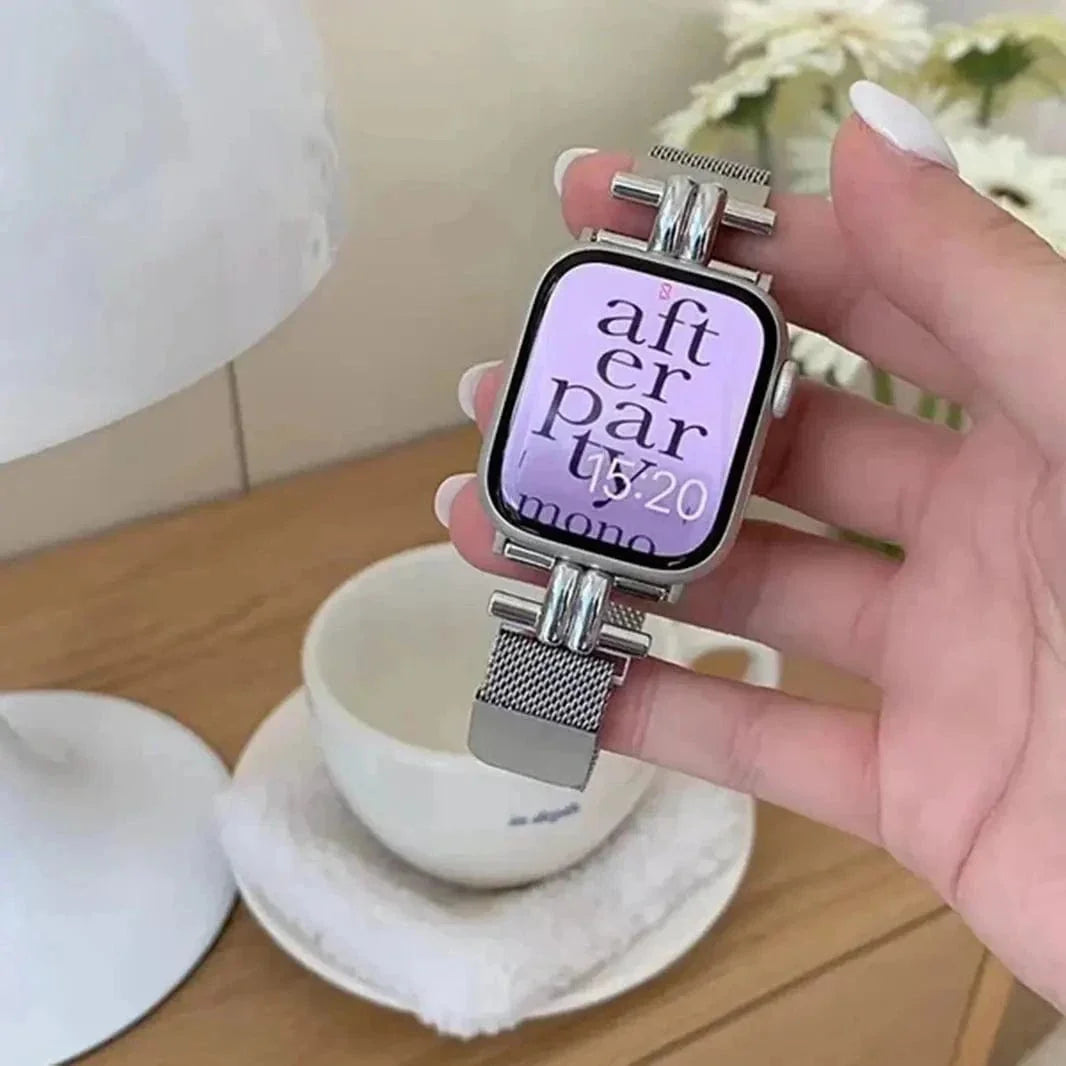 Magnetic Women Milanese Bracelet for Apple Watch 38 | 40 | 41 | 42mm S10