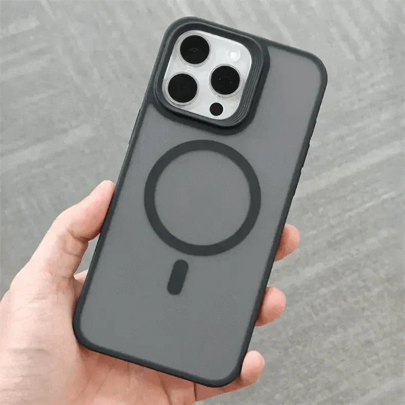Magsafe Sleek Matte Hard Case for iPhone 15 Pro