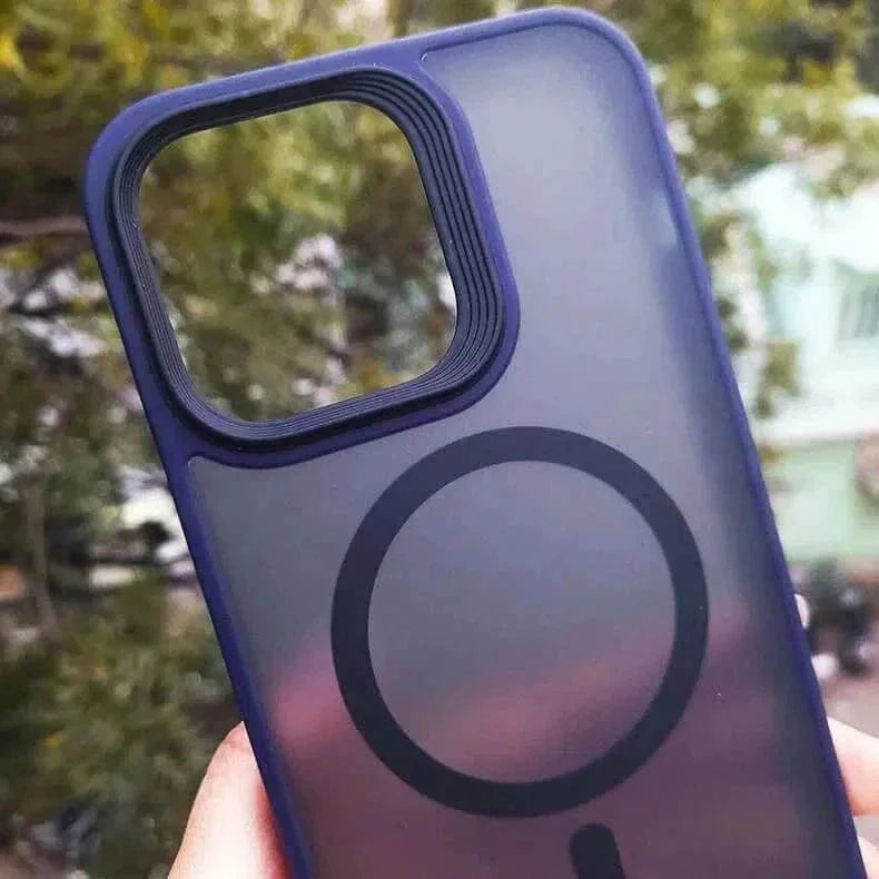 Magsafe Sleek Matte Hard Case for iPhone 15 Pro