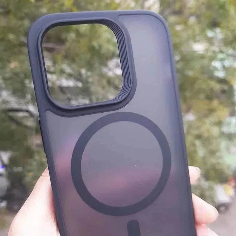 Magsafe Sleek Matte Hard Case for iPhone 15 Pro