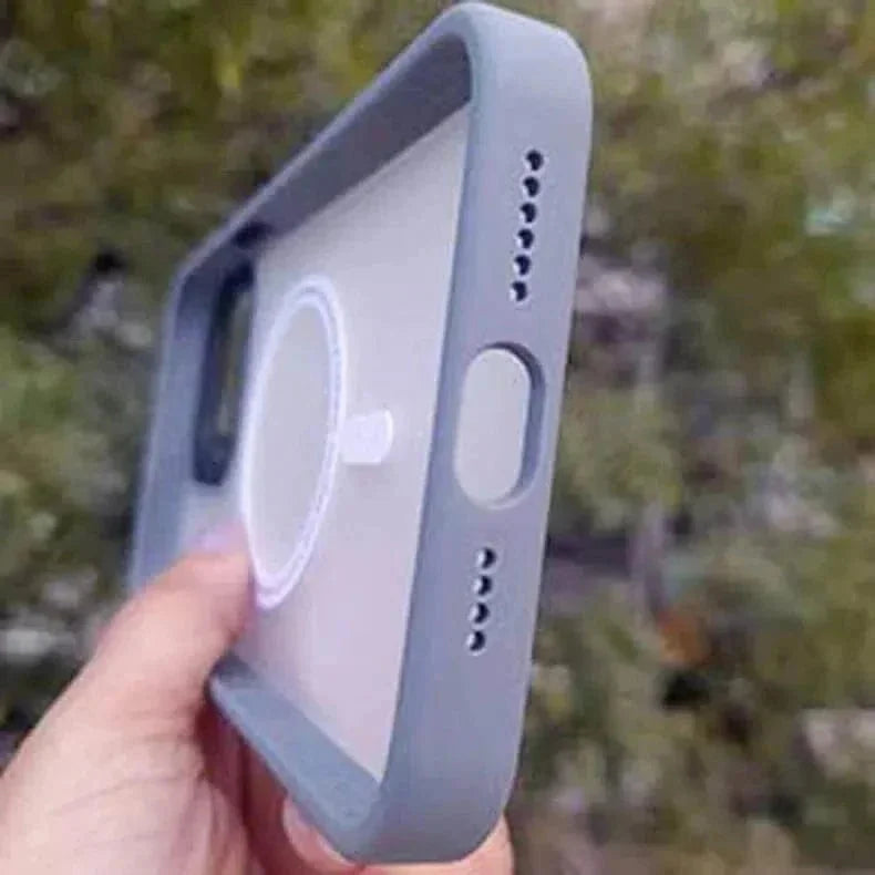 Magsafe Sleek Matte Hard Case for iPhone 15 Pro