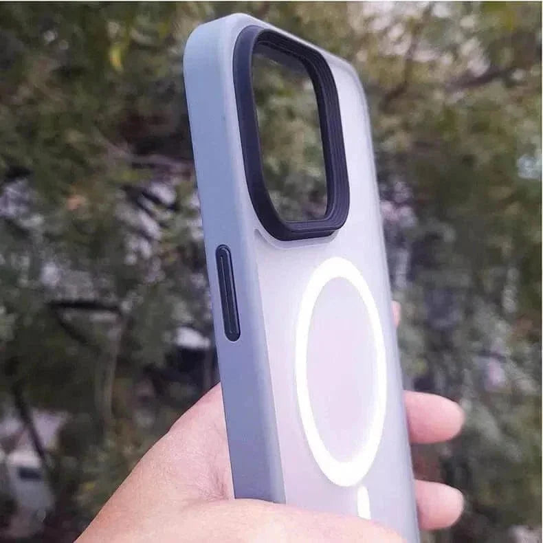 Magsafe Sleek Matte Hard Case for iPhone 15 Pro
