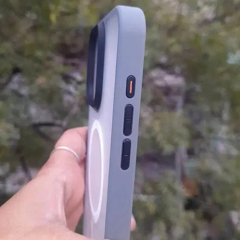 Magsafe Sleek Matte Hard Case for iPhone 15 Pro