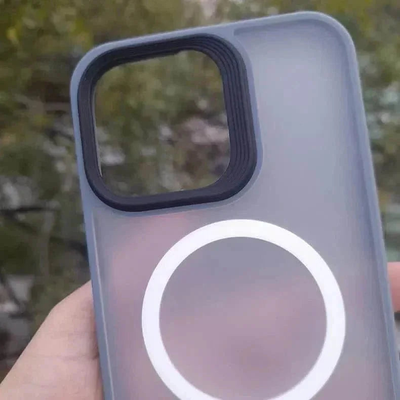 Magsafe Sleek Matte Hard Case for iPhone 15 Pro