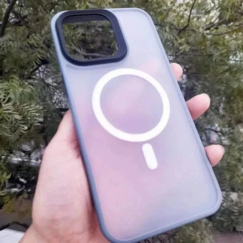 Magsafe Sleek Matte Hard Case for iPhone 15 Pro