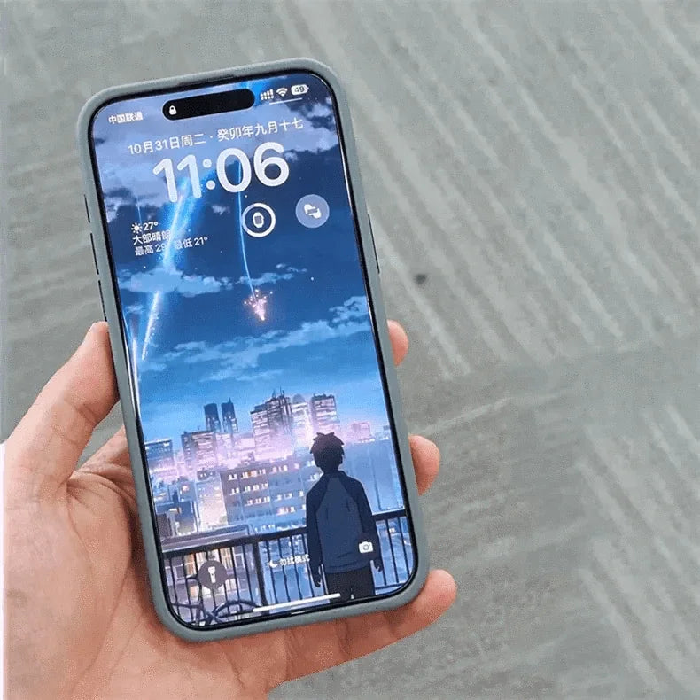 Magsafe Sleek Matte Hard Case for iPhone 15 Pro