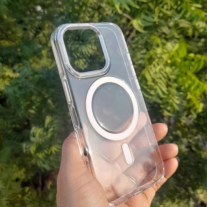 Magsafe Slim Thin Clear Hard Case for iPhone 16 Pro