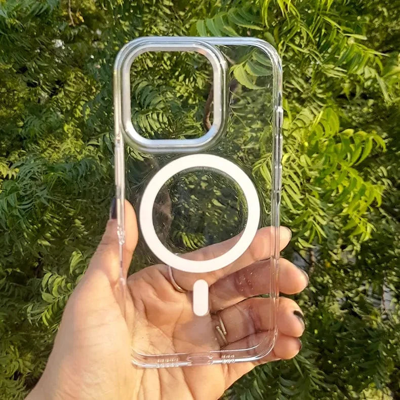 Magsafe Slim Thin Clear Hard Case for iPhone 16 Pro