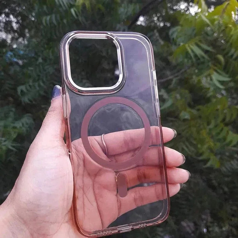 Magsafe Slim Thin Clear Hard Case for iPhone 16 Pro Max