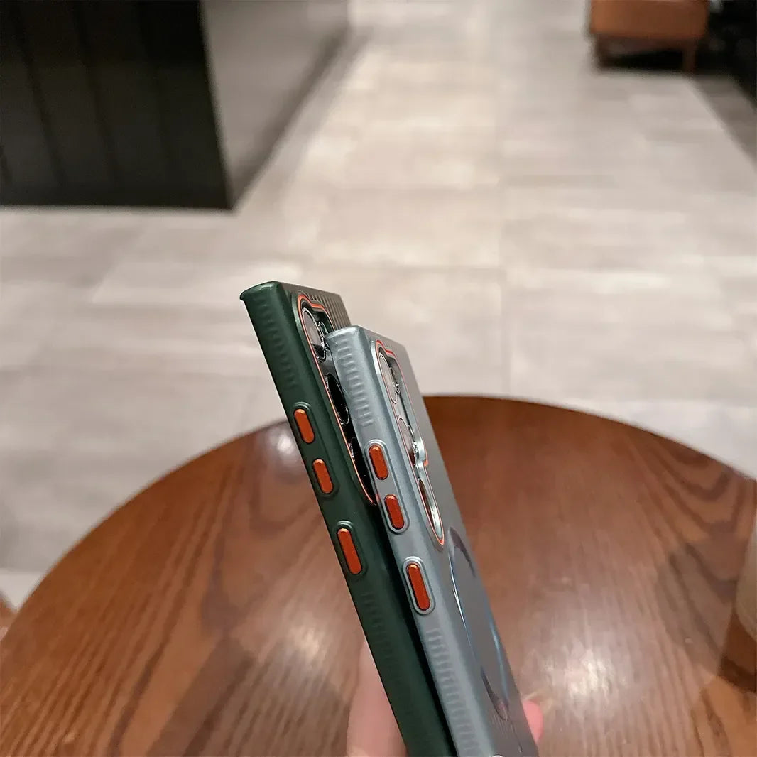 Matte Corrugated Hard Case for Samsung S24 Ultra