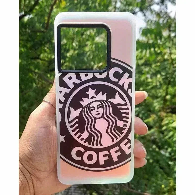 Matte Finish Reflective Starbucks Hard Case for OnePlus 10 Pro