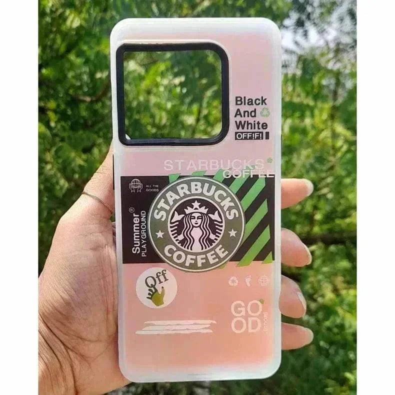 Matte Finish Reflective Starbucks Hard Case for OnePlus Nord 2T