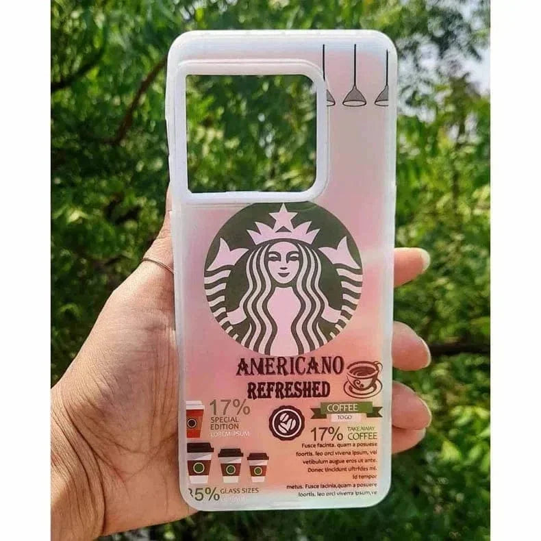 Matte Finish Reflective Starbucks Hard Case for OnePlus Nord CE 2