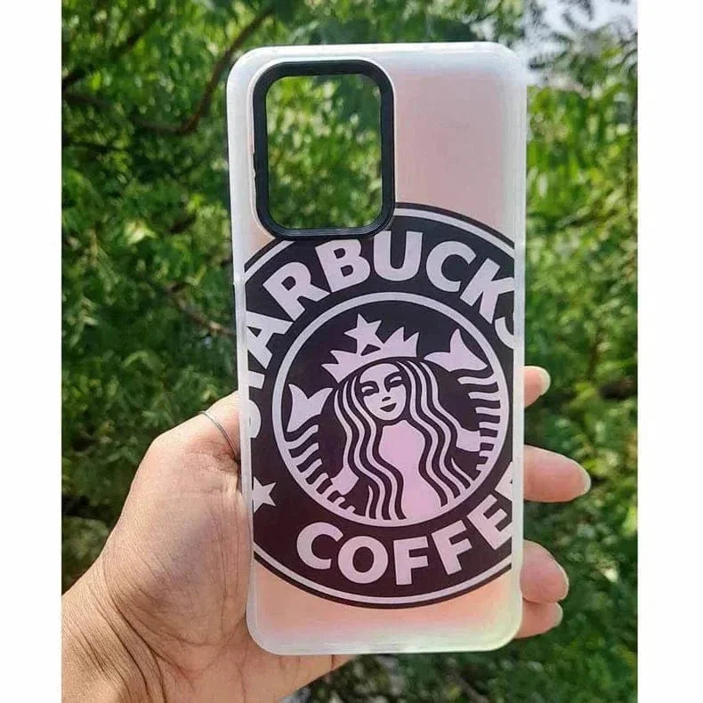 Matte Finish Reflective Starbucks Hard Case for Samsung S23 Plus