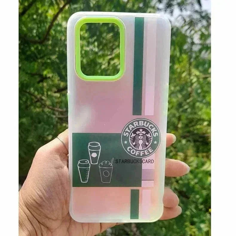 Matte Finish Reflective Starbucks Hard Case for Samsung S23