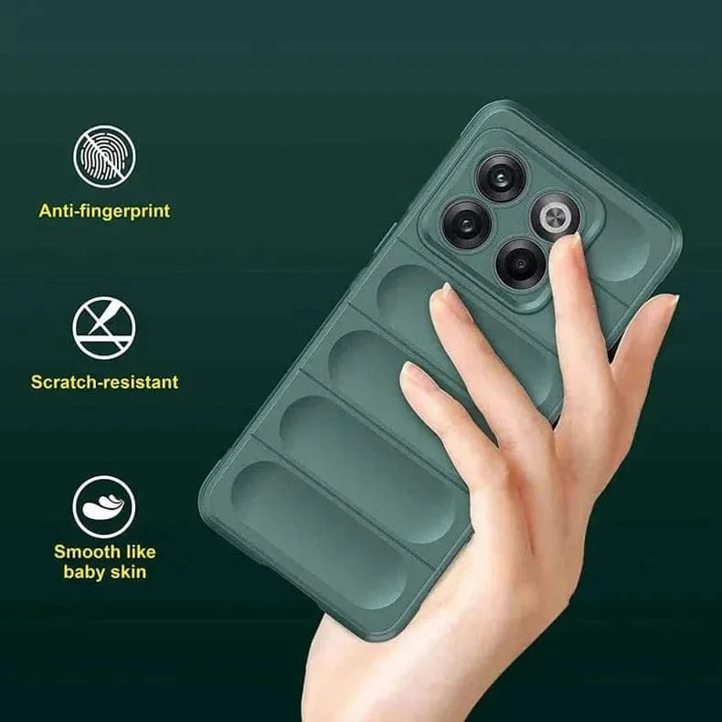 Matte Flexible Camera Protective Silicone Case for OnePlus 10T