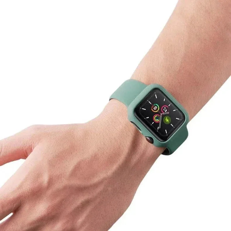 Matte Hard 360 Degree Body Bumper for Apple Watch 41mm