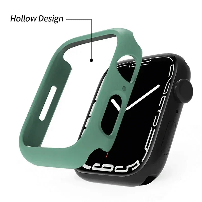 Matte Hard 360 Degree Body Bumper for Apple Watch 46mm S10