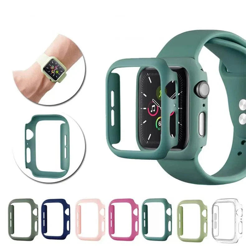 Matte Hard TPU Slim 360 Degree Body Bumper Case for Apple Watch