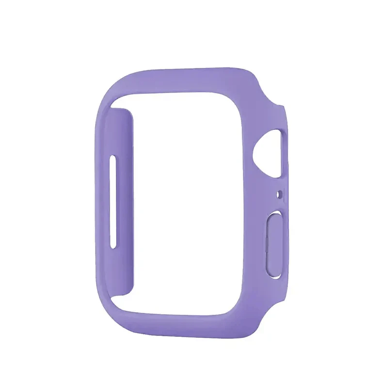 Matte Hard TPU Slim 360 Degree Body Bumper Case for iWatch Case Covers 40mm / Lavender