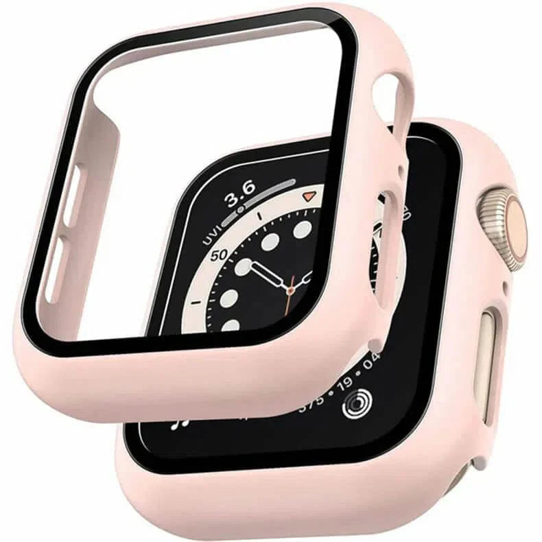 Matte Protective Watch Case with in-build Glass for Apple Watch