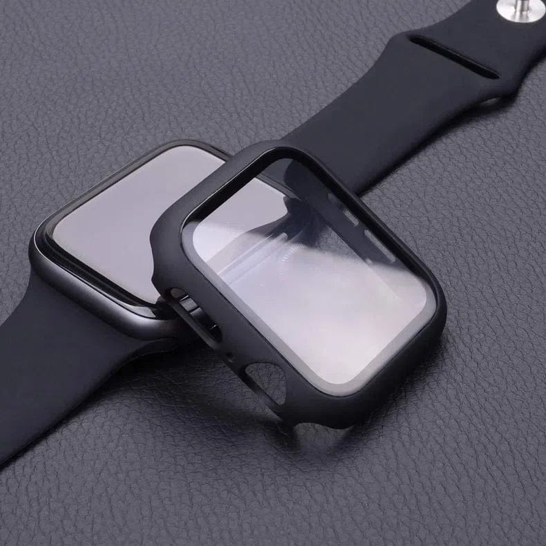 Matte Protective Watch Case with in-build Glass for Apple Watch