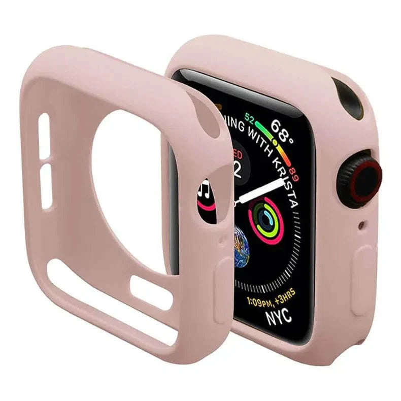 Matte Silicone Soft Slim 360 Degree Body Bumper for Apple Watch