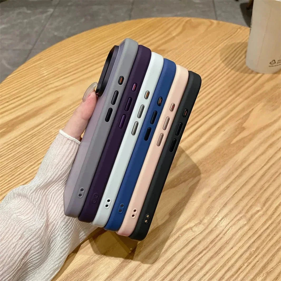 Matte Translucent Hard Case for iPhone 16 Pro Max