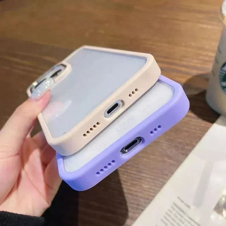 Metal Keys Magsafe Hard Back Soft Edge Case for iPhone 15 Plus