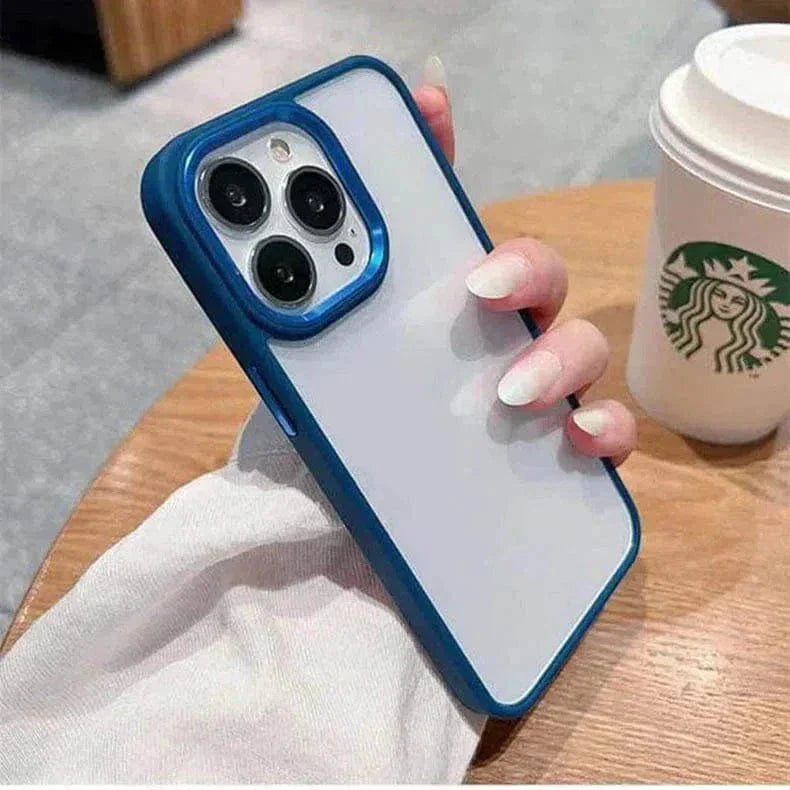 Metal Keys Magsafe Hard Back Soft Edge Case for iPhone 15 Plus