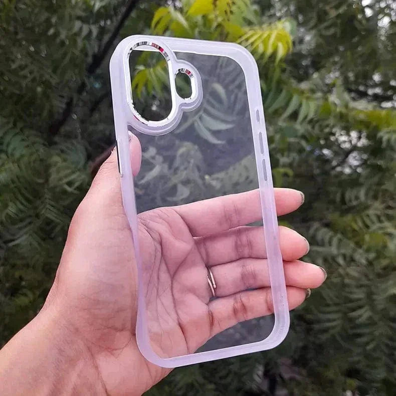 Metal Keys Hard Back Soft Edge Case for iPhone 16 Plus