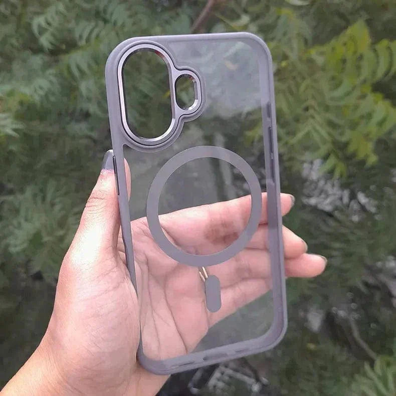 Metal Keys Magsafe Hard Back Soft Edge Case for iPhone 16 Pro