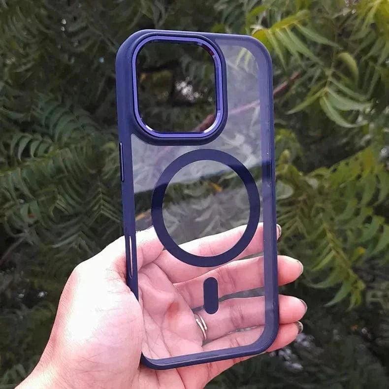 Metal Keys Magsafe Hard Back Soft Edge Case for iPhone 16 Pro Max