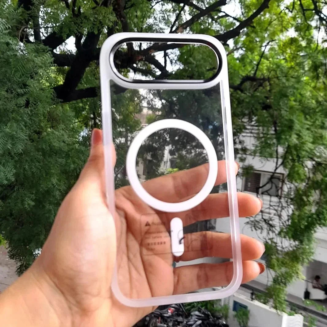 Metal Keys Magsafe Hard Back Soft Edge Case for iPhone 17 Air