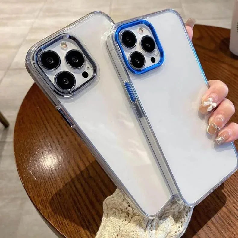 Metal Lens Clear PC Hard Case for iPhone 11 Pro Max