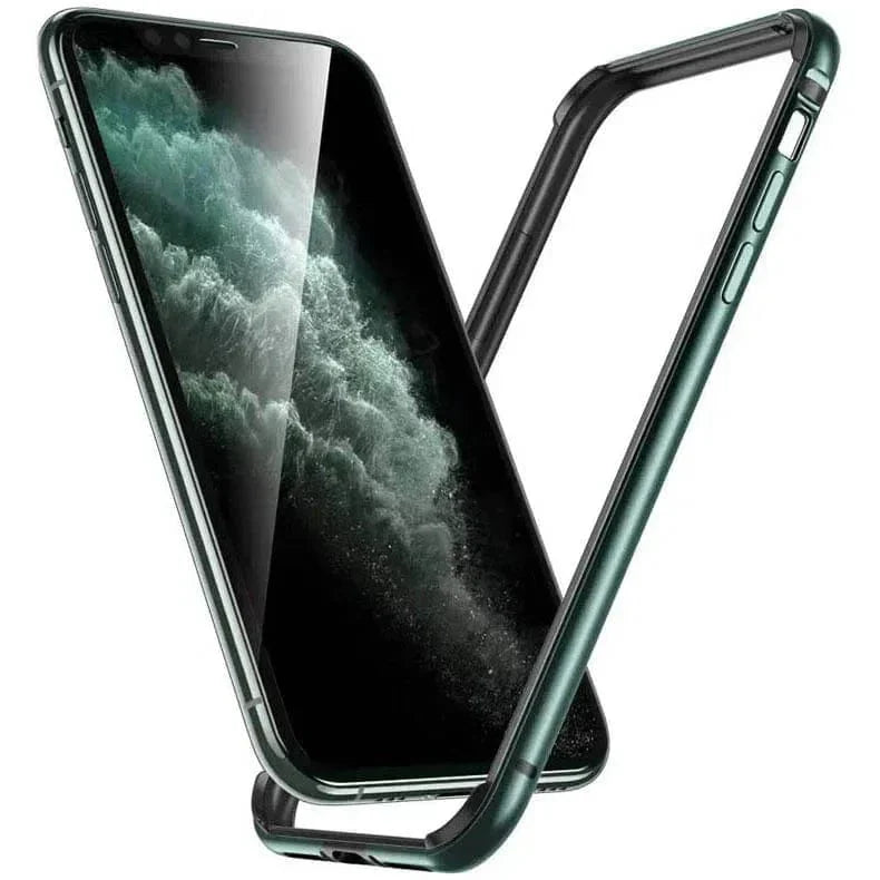 metal reinforced aluminum bumper frame for iphone 13 pro