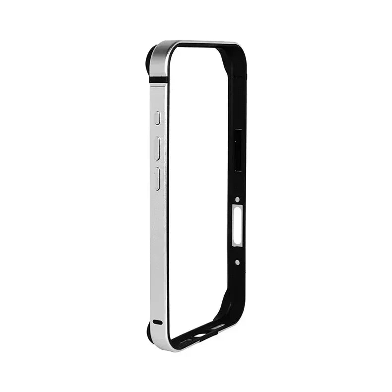 Metal Reinforced Aluminum Frame Case for iPhone 15 Pro