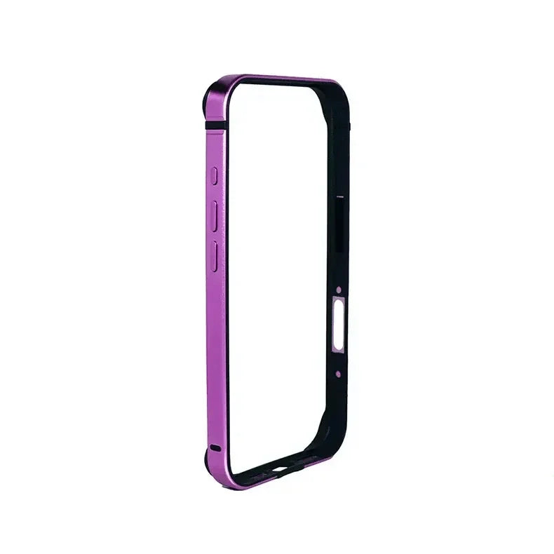 Metal Reinforced Aluminum Frame Case for iPhone 16 Plus