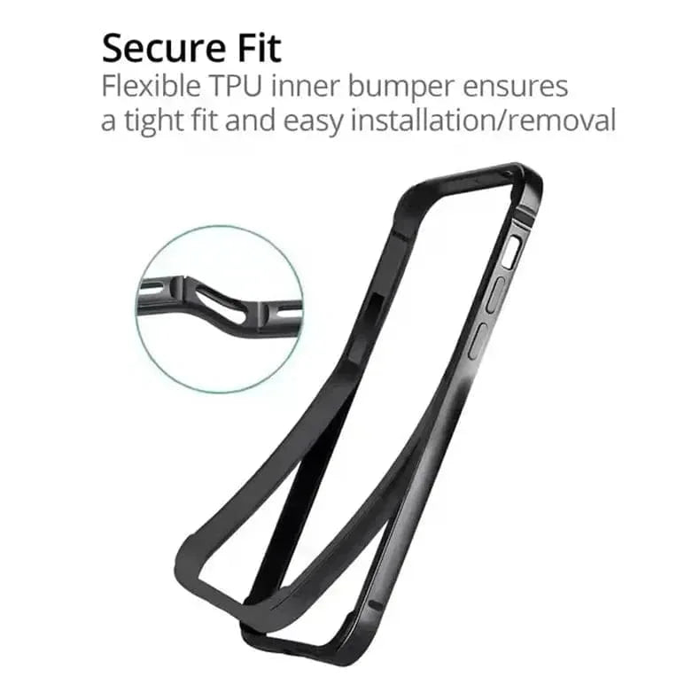 Metal Reinforced Aluminum Frame Case for iPhone 16 Pro Max