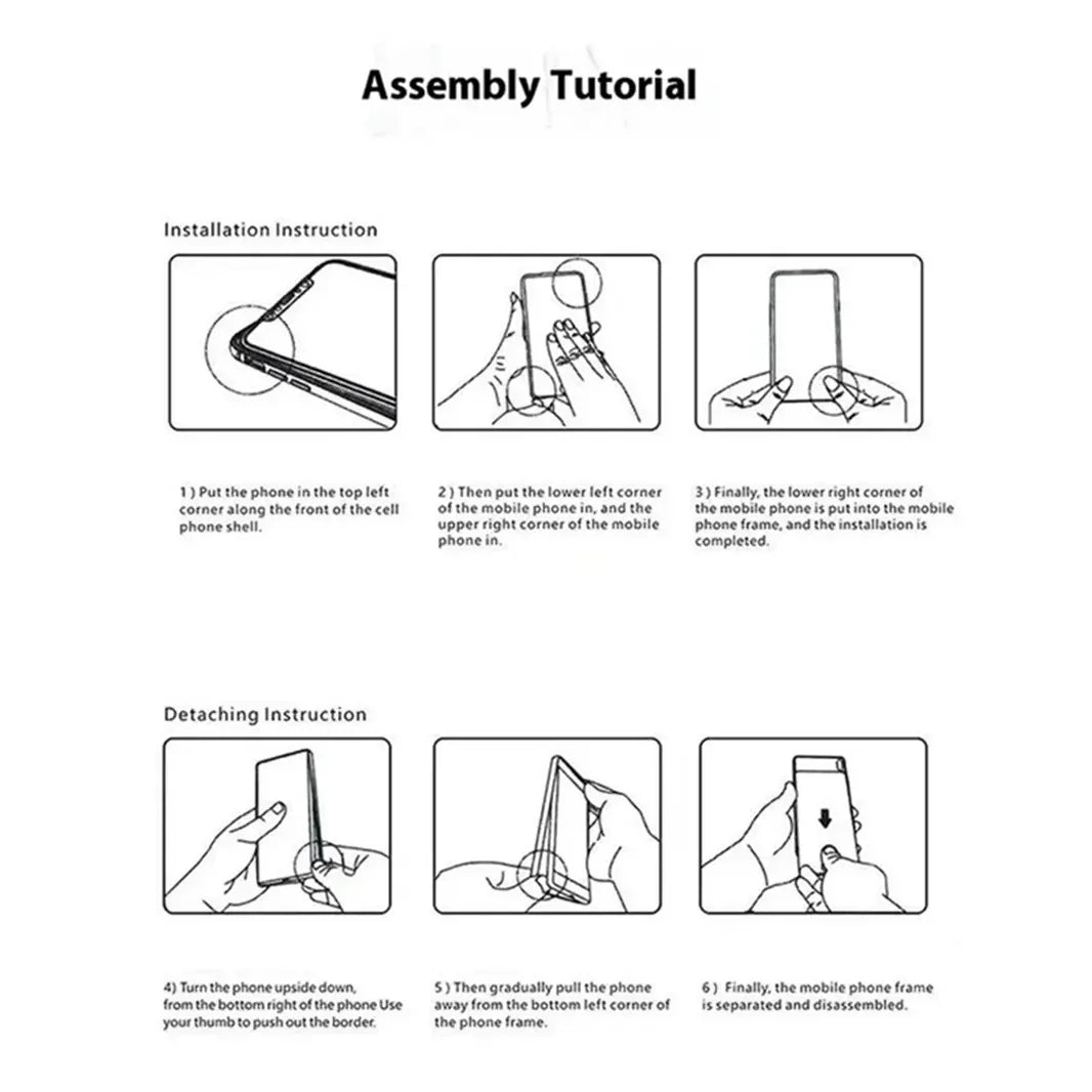 Metal Reinforced Aluminum Frame Case for iPhone 17 Pro