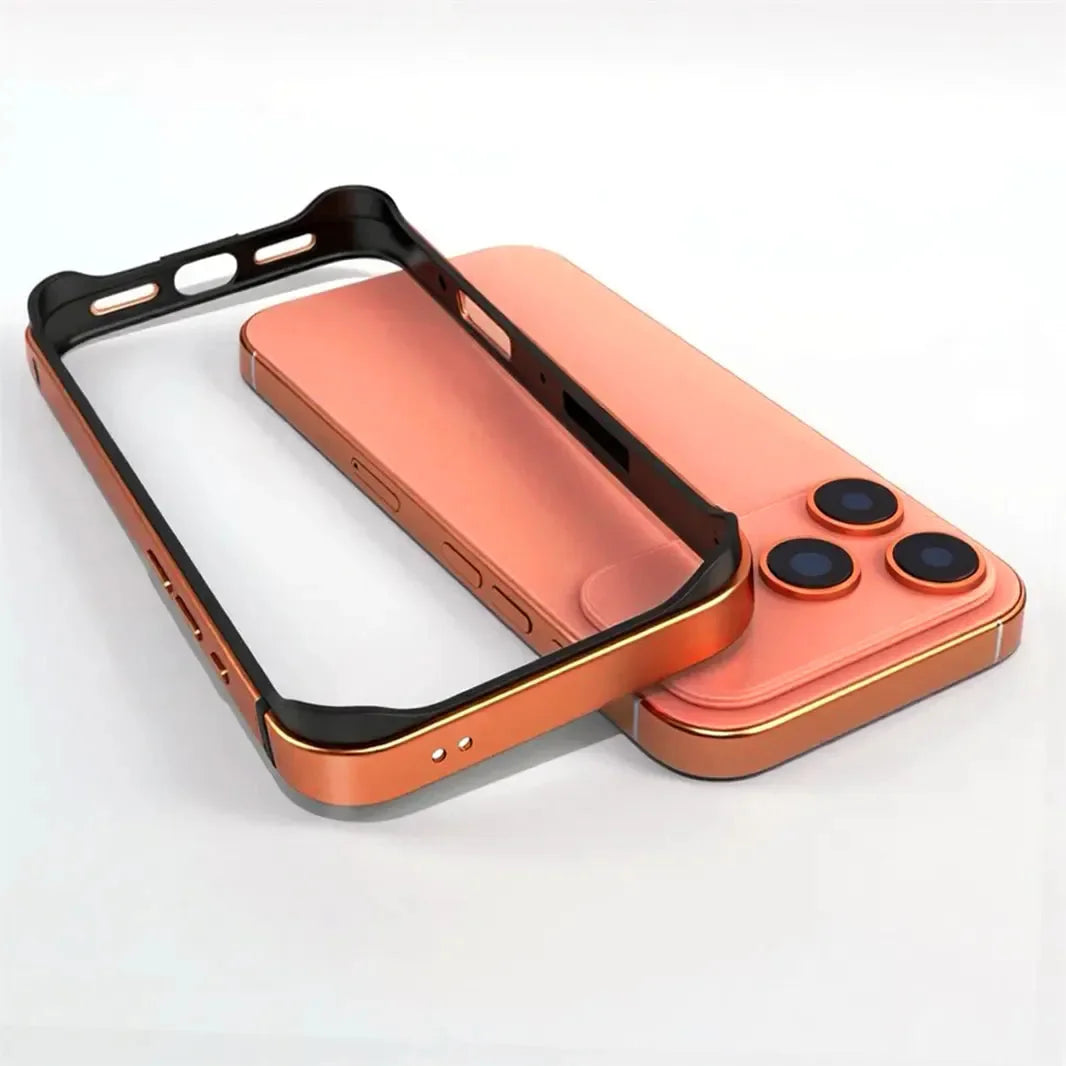 Metal Reinforced Aluminum Frame Case for iPhone 17 Pro