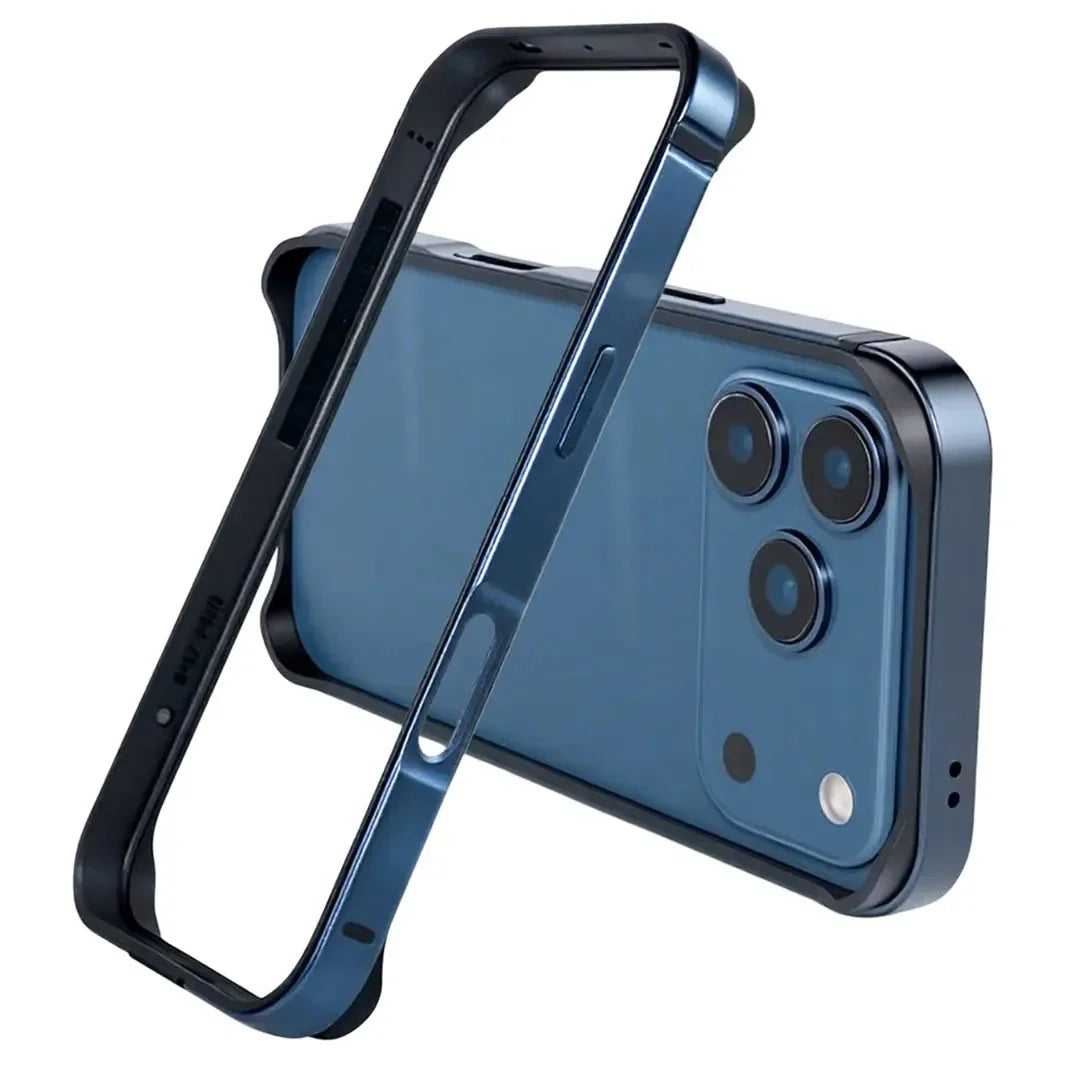 Metal Reinforced Aluminum Frame Case for iPhone 17 Pro Max