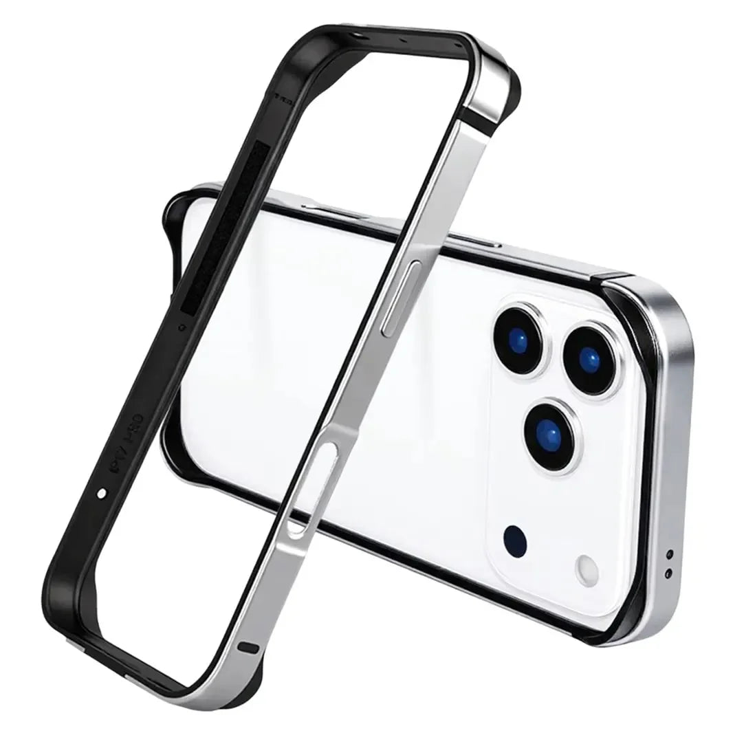 Metal Reinforced Aluminum Frame Case for iPhone 17 Pro Max