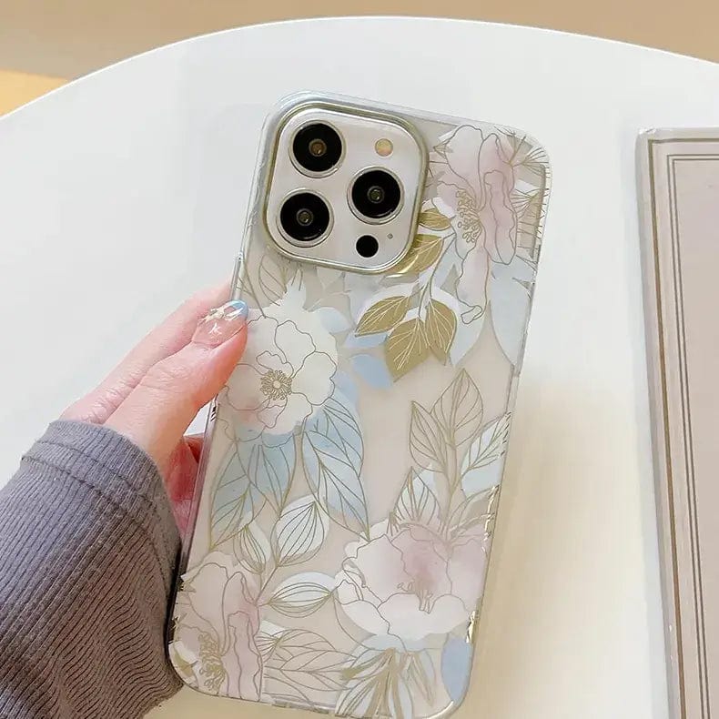 MIKALEN Floral Print Case for iPhone 14 Pro Max