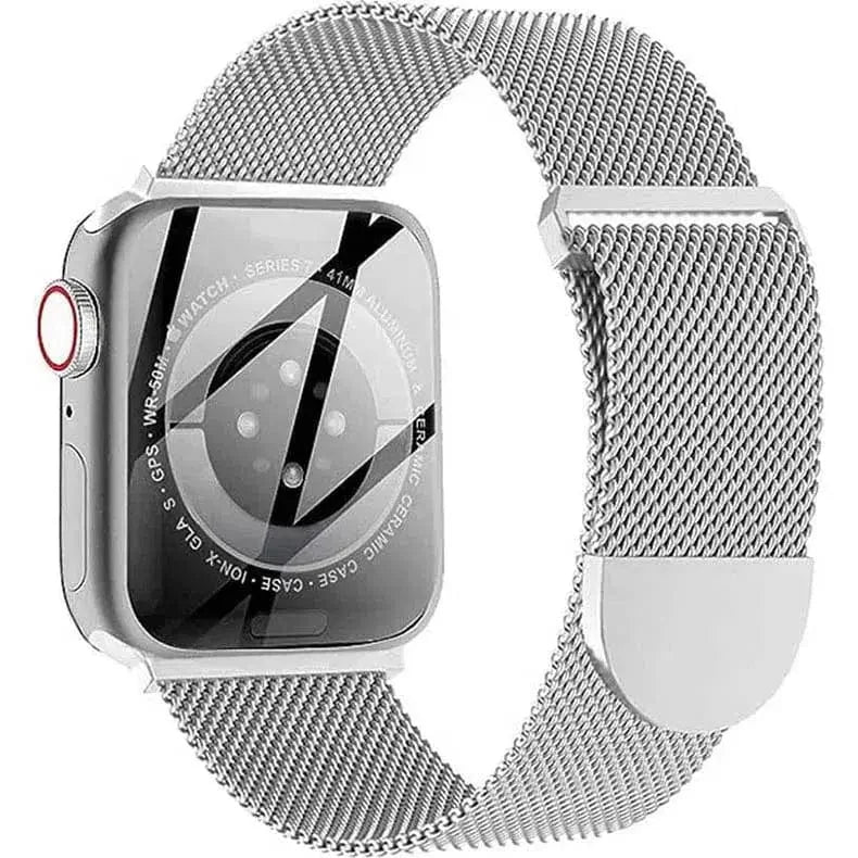 Milanese Magnetic Clasp Loop for Apple Watch 42 | 44 | 45 | Ultra 49 | 46mm S10