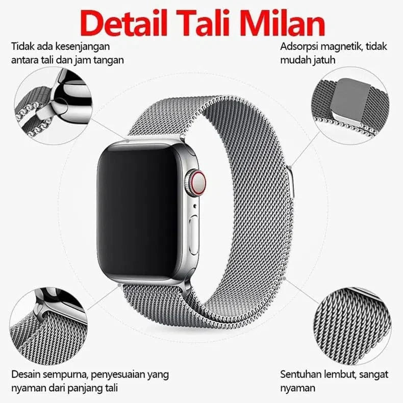 Milanese Magnetic Loop for Apple Watch 38 | 40 | 41 | 42mm S10
