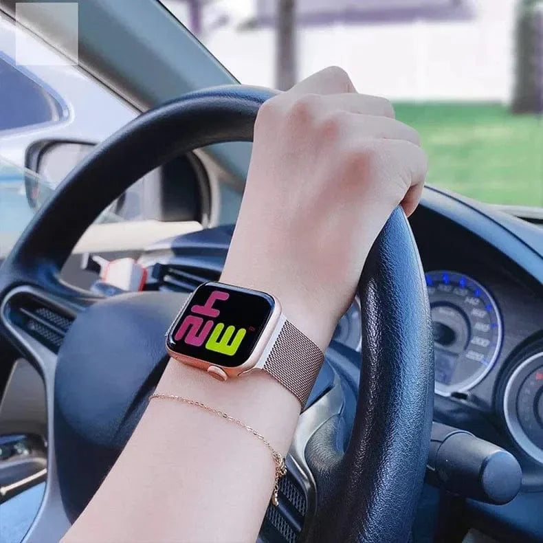 Milanese Magnetic Matte Color Loop for Apple Watch 42 | 44 | 45 | Ultra 49 | 46mm S10