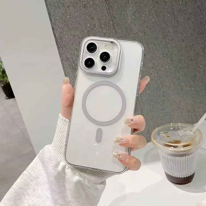 Military Grade Built-In Stand Magsafe Hard Case for iPhone 16 Pro